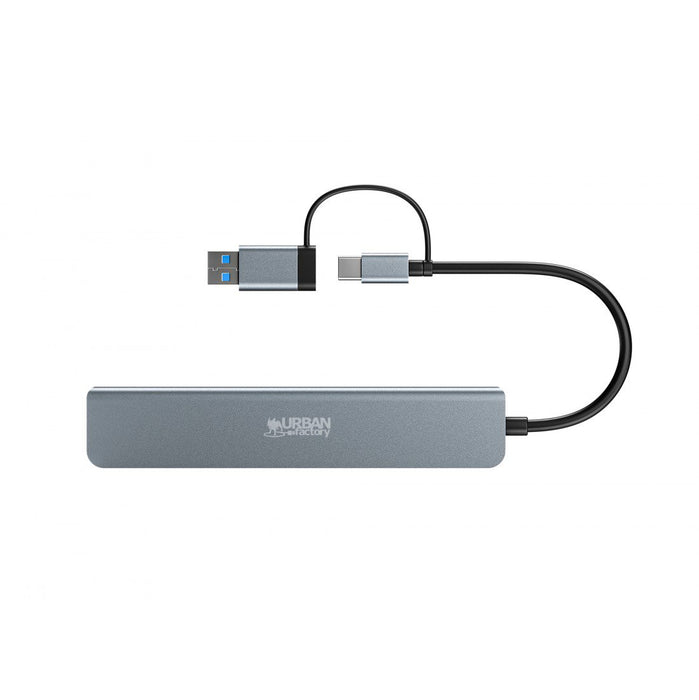 EAN 3760170884660 - Urban Factory MHC70UF base para portátil y replicador de puertos Alámbrico USB 3.2 Gen 1 (3.1 Gen 1) Type imagen 2