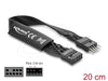 EAN 4043619860494 - DeLOCK 86049 cable paralelo Negro 0,2 m imagen 1