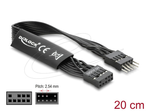 EAN 4043619860494 - DeLOCK 86049 cable paralelo Negro 0,2 m imagen 1