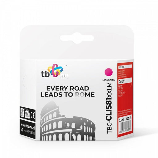 EAN 5902002078580 - TB Print TBC-CLI581XXLM cartucho de tinta 1 pieza(s) Compatible Magenta imagen 1