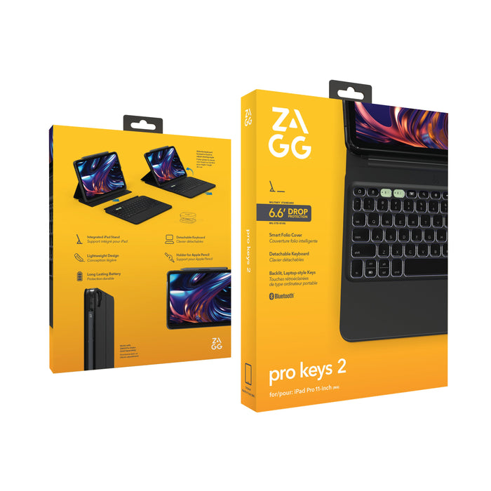 EAN 0840390315076 - ZAGG Pro Keys 2 QWERTZ Alemán Bluetooth Negro imagen 10