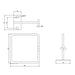 EAN 7630049624757 - ROLINE 26.30.0014 organizador de cables Estante Gancho de soporte para cableado Plata 1 pieza(s) imagen 2