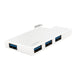 EAN 4052792048476 - LogiLink UA0303 hub de interfaz USB 3.2 Gen 1 (3.1 Gen 1) Type-A 5000 Mbit/s Plata imagen 3