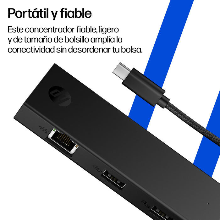 EAN 198990573175 - HP Portable USB-C Hub imagen 2