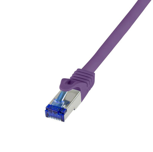 EAN 4052792056655 - LogiLink C6A099S cable de red Violeta 10 m Cat6a S/FTP (S-STP) Alrededor imagen 1