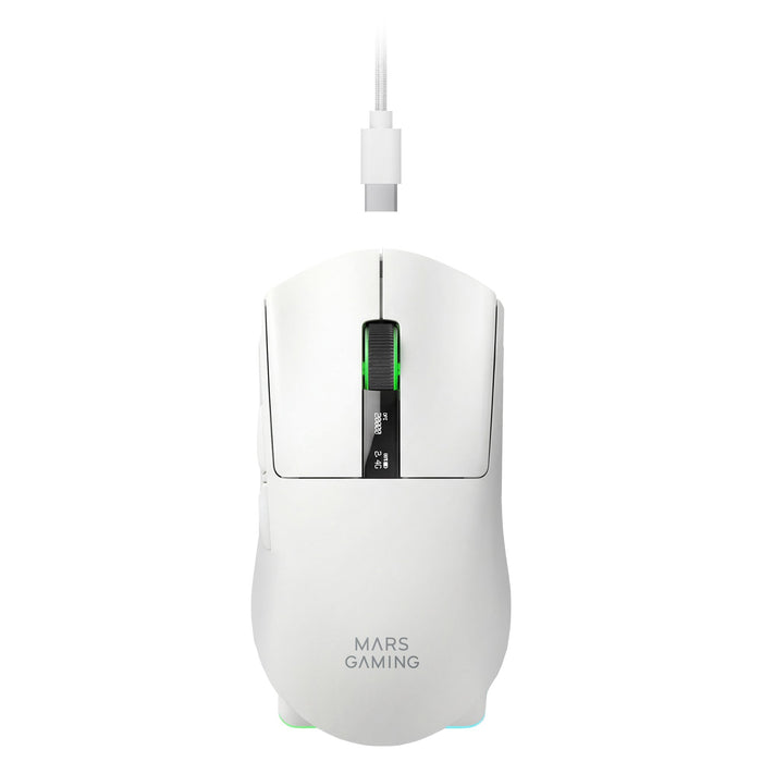 EAN 8435693114284 - Mars Gaming MMWELITEW ratón Juego mano derecha Bluetooth Óptico 20000 DPI imagen 10