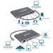 EAN 0766623152808 - Manhattan 152808 base para portátil y replicador de puertos Alámbrico USB 3.2 Gen 1 (3.1 Gen 1) Type-C Pl imagen 10