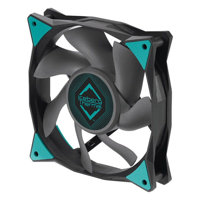 EAN 1230000071055 - Iceberg Thermal IceGALE Carcasa del ordenador Ventilador 12 cm Negro 1 pieza(s) imagen 2