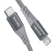 EAN 4250686408843 - nevox 1884 cable de conector Lightning 0,5 m Gris, Plata imagen 3