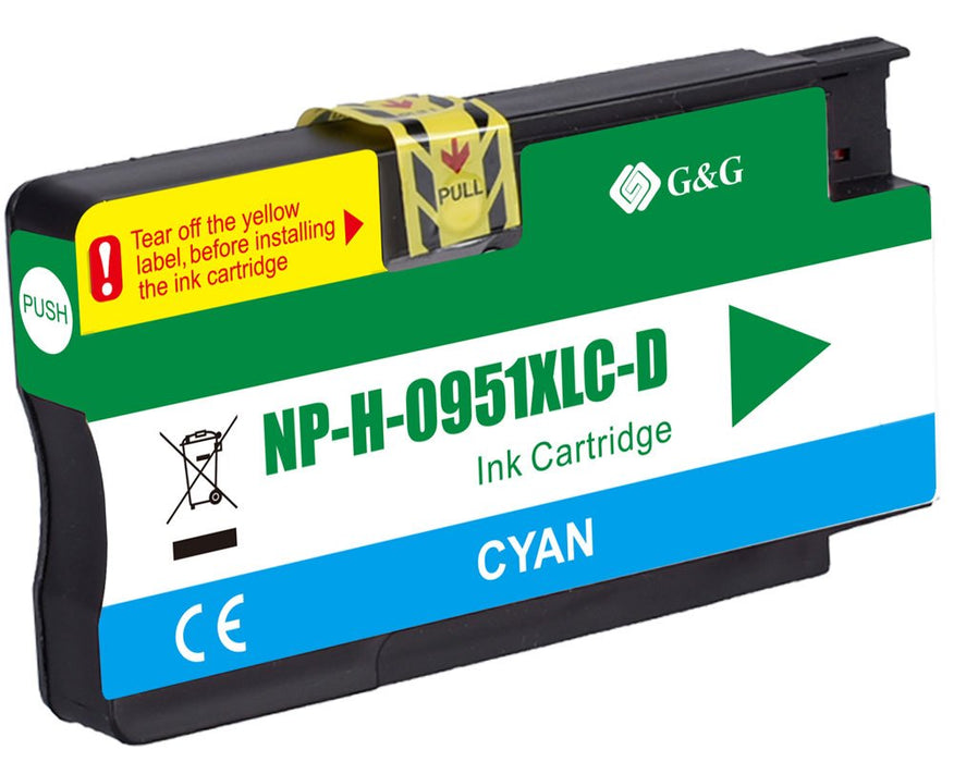 EAN 6942383157213 - G&G 13969 cartucho de tinta 1 pieza(s) Compatible Alto rendimiento (XL) Cian imagen 2