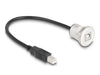 EAN 4043619881826 - DeLOCK 88182 cable USB USB 2.0 0,3 m USB B Negro, Plata imagen 1