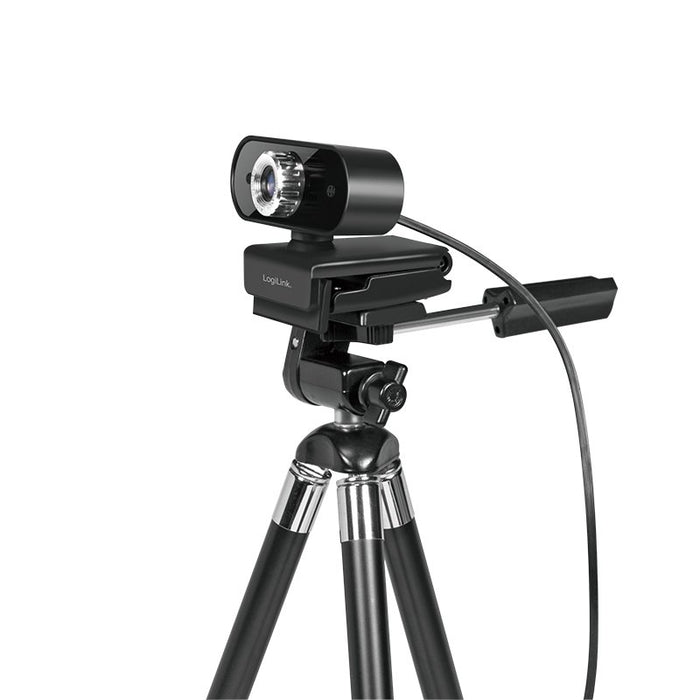 EAN 4052792061451 - LogiLink UA0371 cámara web 3 MP 1920 x 1080 Pixeles USB 2.0 Negro, Plata imagen 4