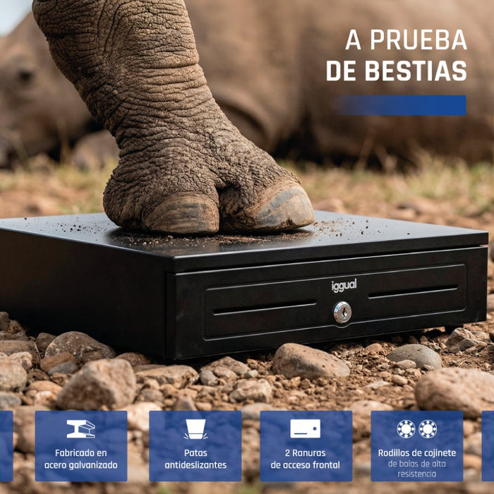 EAN 8435364318942 - iggual IRON-HD Cajón de efectivo automático y manual imagen 10