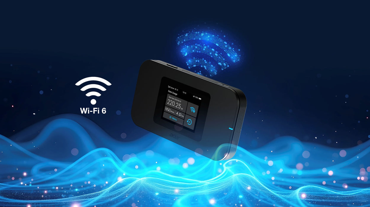 EAN 4711474823212 - Acer Connect Enduro M4D router inalámbrico Doble banda (2,4 GHz / 5 GHz) 5G Negro imagen 13