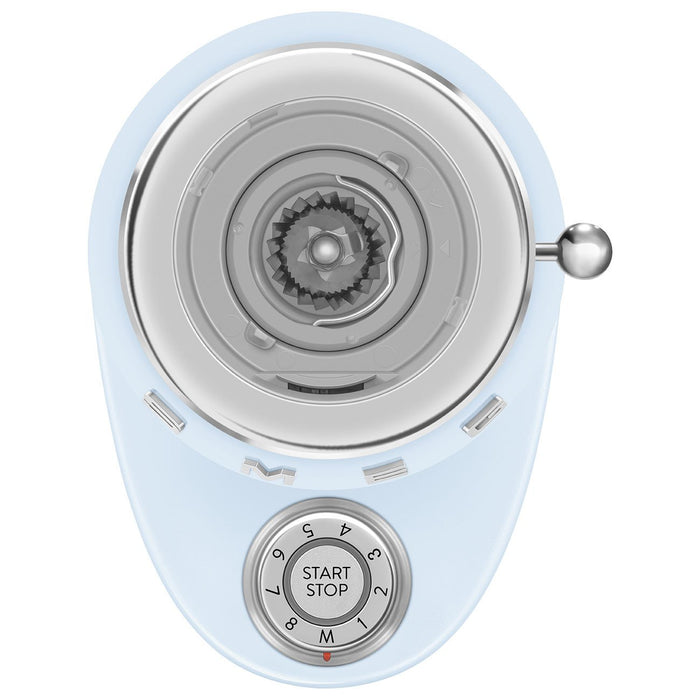 EAN 8017709355289 - Smeg CGF03PBEU molinillo de café 150 W Azul imagen 9