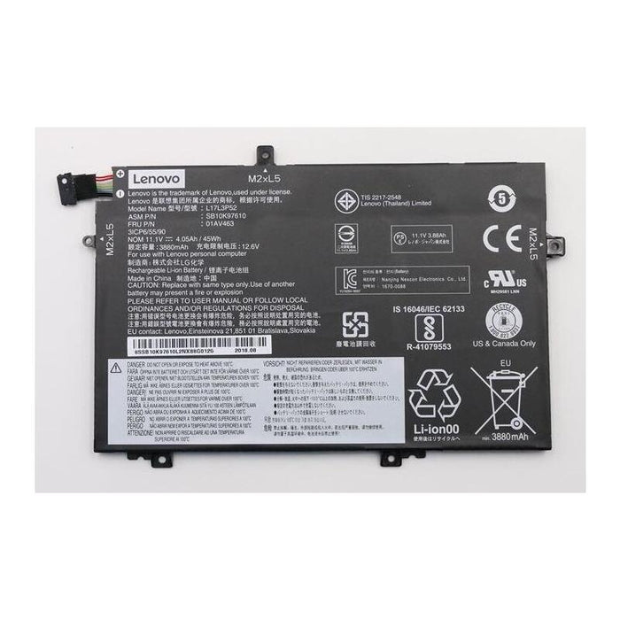 45wh Lithium-Ion Internal  Battery For Lenovo Laptops