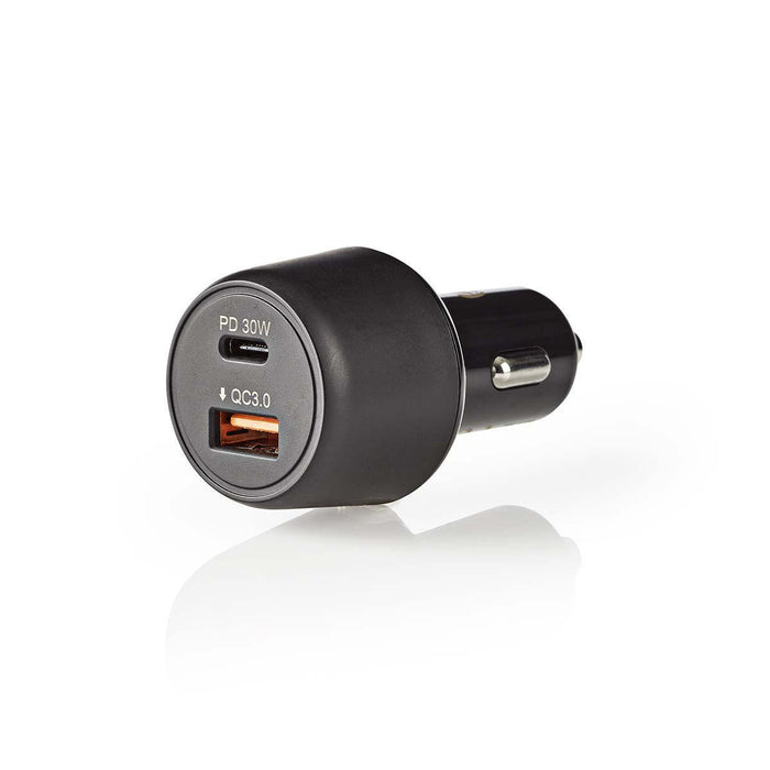 EAN 5412810293438 - Nedis CCPD30W100BK cargador de dispositivo móvil Smartphone Negro Encendedor de cigarrillos Carga rápida  imagen 3