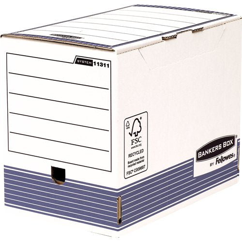 EAN 43859712205 - Fellowes 1131102 archivador organizador Papel Azul, Blanco imagen 1