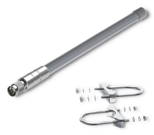 EAN 5901878570235 - Qoltec 57023 antena para red Antena omnidireccional Clase N 3 dBi imagen 1
