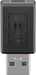 EAN 4040849454004 - Goobay 45400 cambiador de género para cable USB C USB A Negro imagen 1