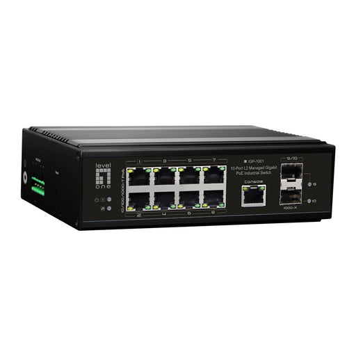 EAN 4015867227886 - LevelOne IGP-1061 switch Gestionado L2 Gigabit Ethernet (10/100/1000) Energía sobre Ethernet (PoE) Negro imagen 1