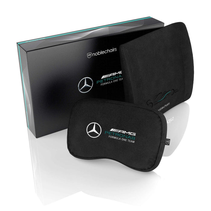 EAN 4251442505110 - noblechairs Mercedes-AMG Petronas F1 Team Set de almohadas Negro 2 pieza(s) imagen 1