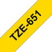 EAN 0012502625964 - Brother TZE-651 cinta para impresora de etiquetas imagen 1