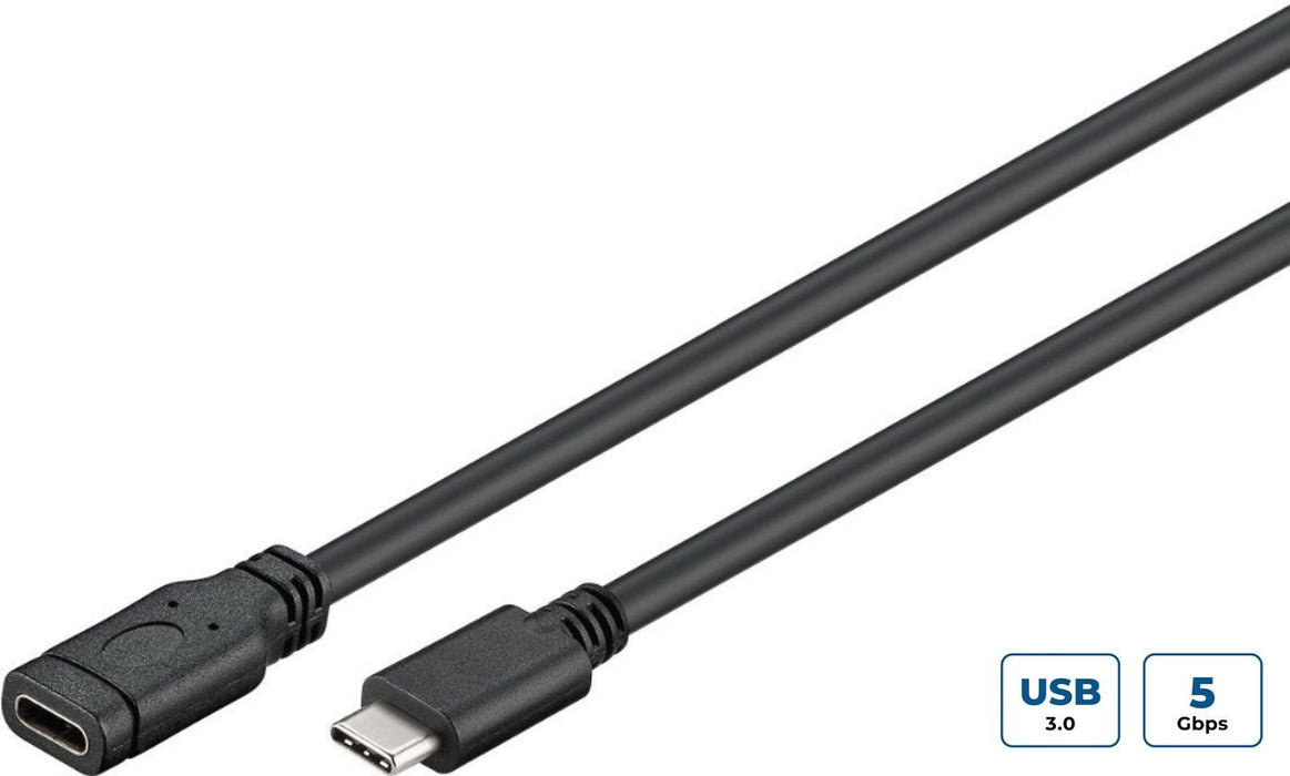 EAN 5704174167075 - Microconnect USB3.1CC1EX cable USB USB 3.2 Gen 1 (3.1 Gen 1) 1 m USB C Negro imagen 1
