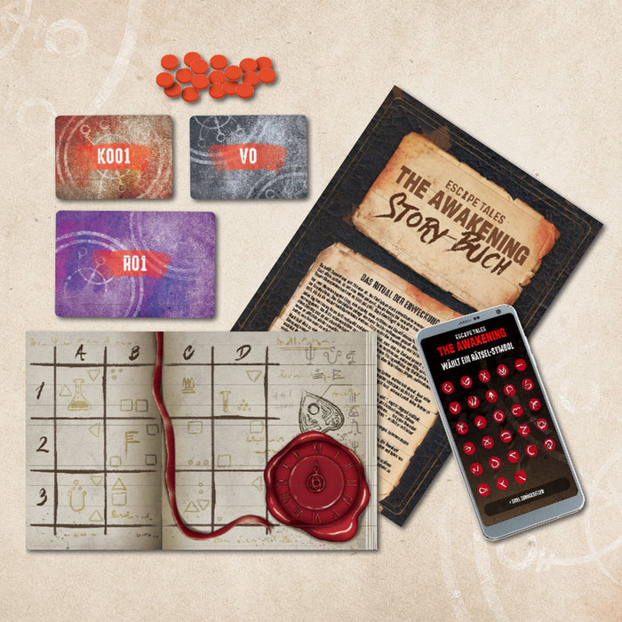 EAN 4002051693008 - Kosmos Escape Tales: The Awakening Juego de mesa Deducción imagen 3
