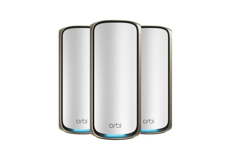 EAN 606449166491 - NETGEAR Orbi 970 Series Quad-Band WiFi 7, 3-Pack Quad-band (2.4 GHz / 5 GHz-1 / 5 GHz-2 / 6 GHz) Wi-Fi 6 ( imagen 1