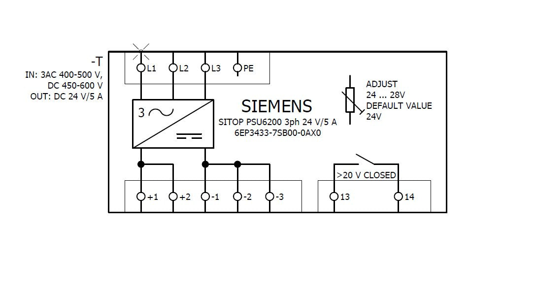 EAN 4025515155300 - Siemens 6EP3433-7SB00-0AX0 unidad de fuente de alimentación para laboratorio imagen 5