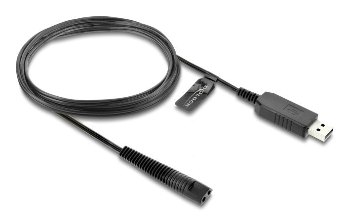 EAN 4043619909803 - DeLOCK 90980 cable de transmisión Negro 1 m USB A 2 pines imagen 1