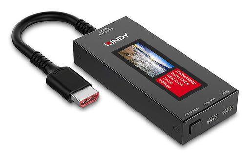 EAN 4002888326957 - Lindy HDMI 8K60 Signal Analyzer Analizador de señales Negro imagen 1