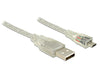 EAN 4043619839018 - DeLOCK 83901 cable USB USB 2.0 2 m USB A Micro-USB B Transparente imagen 1