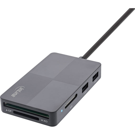 EAN 4043718317011 - InLine 66772F lector de tarjeta USB Gris imagen 2