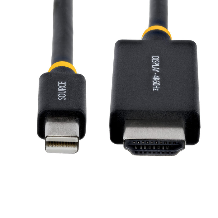 EAN 65030927611 - StarTech.com 2M-MDP-HDMI2-4K60 adaptador de cable de vídeo HDMI tipo A (Estándar) Negro imagen 4