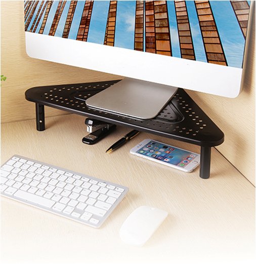EAN 8716309126212 - Gembird MS-TABLE-02 soporte para monitor Escritorio Negro imagen 3