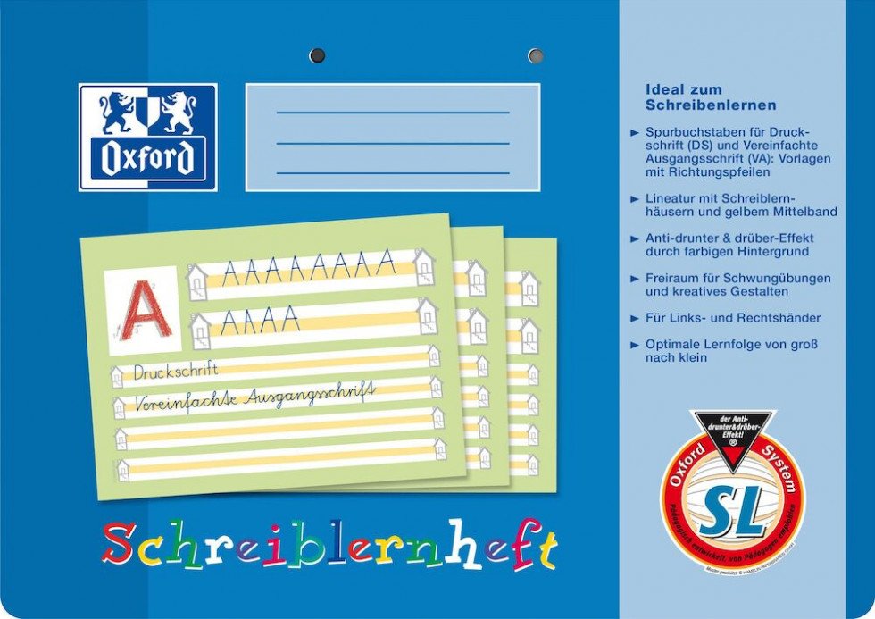 EAN 4006144922846 - Oxford 100050305 cuaderno y block A4 Azul imagen 1