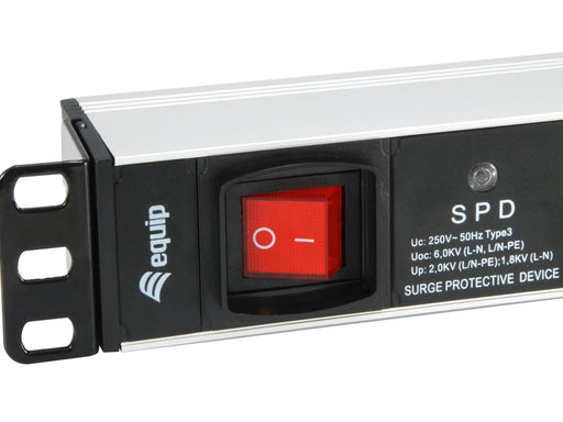 EAN 4015867208441 - Equip 333309 base múltiple 1,8 m 7 salidas AC Interior Negro, Blanco imagen 2