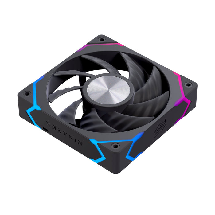EAN 6977277360196 - Einarex EXFN-12CS1-B sistema de refrigeración para ordenador Carcasa del ordenador Ventilador 12 cm Negro imagen 11