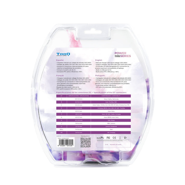 EAN 8433281007239 - TooQ TQLC-90BS02M cargador de dispositivo móvil Videocámara digital, Cámara digital, MP3, Teléfono móvil  imagen 6