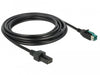 EAN 4043619854851 - DeLOCK 85485 cable de transmisión Negro 4 m PoweredUSB imagen 3