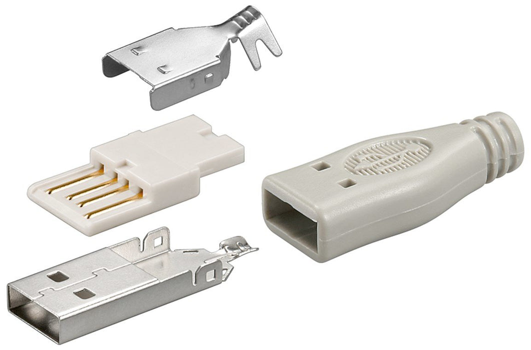 EAN 4051366120259 - Goobay 12025 conector USB Type-A Gris imagen 1