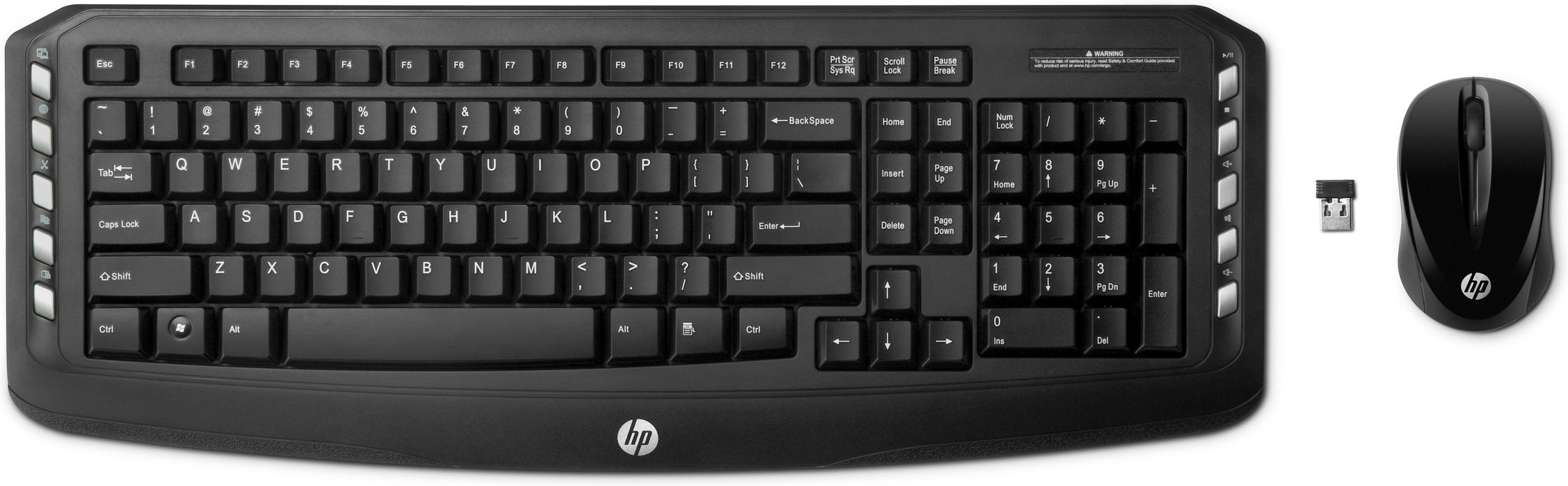 EAN 0886111904341 - HP Wireless Classic Desktop teclado Ratón incluido RF inalámbrico Negro imagen 1