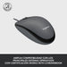 EAN 5099206070462 - Logitech Mouse M100 ratón Oficina Ambidextro USB tipo A Óptico 1000 DPI imagen 11