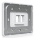 EAN 810177164128 - Ubiquiti UACC-WP-KEYSTONE-H-2P placa de pared y cubierta de interruptor Blanco imagen 4