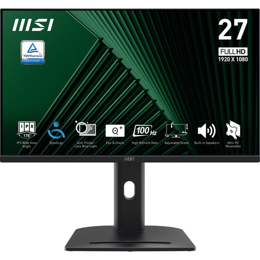 EAN 4711377220651 - MSI Pro MP275PGDE pantalla para PC 68,6 cm (27") 1920 x 1080 Pixeles Full HD LCD Negro imagen 1