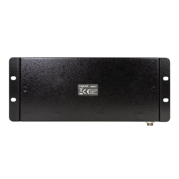 EAN 4052792049190 - LogiLink UA0317 hub de interfaz USB 3.2 Gen 1 (3.1 Gen 1) Type-B 5000 Mbit/s Negro imagen 4