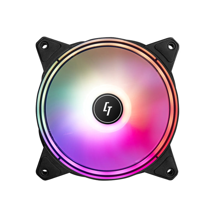 EAN 0753263077257 - Chieftec NF-1225RGB sistema de refrigeración para ordenador Carcasa del ordenador Ventilador 12 cm Negro  imagen 2