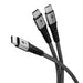 EAN 4040849757396 - Goobay 75739 cable USB 1,5 m USB C 2 x USB C Negro, Gris imagen 4
